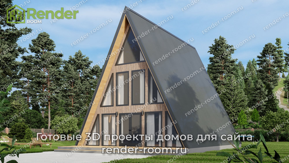 3D Проект А-5 — ракурс 1