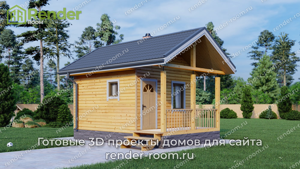 3D Проект ПБ-10 — ракурс 1