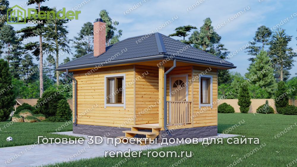 3D Проект ПБ-11 — ракурс 1