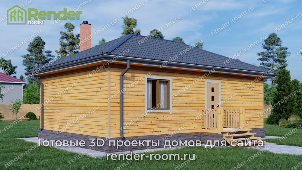 3D Проект ПБ-12 — ракурс 1