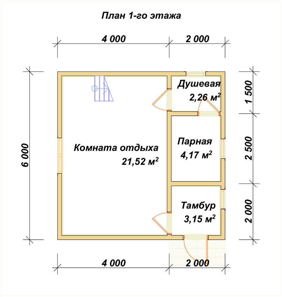 3D Проект ПБ-13 — план 1