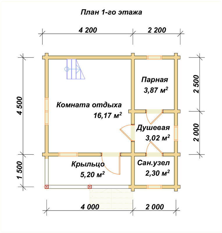 3D Проект ПБ-2 — план 1