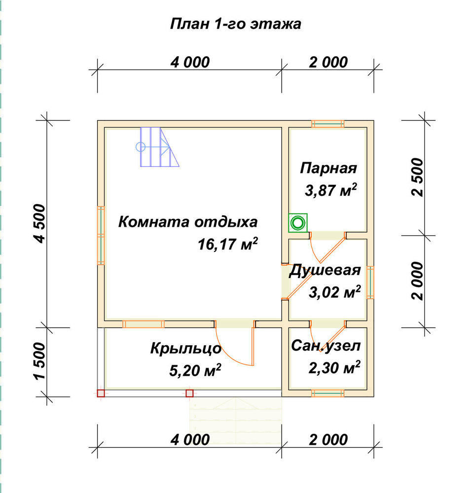 3D Проект ПБ-2 — план 1
