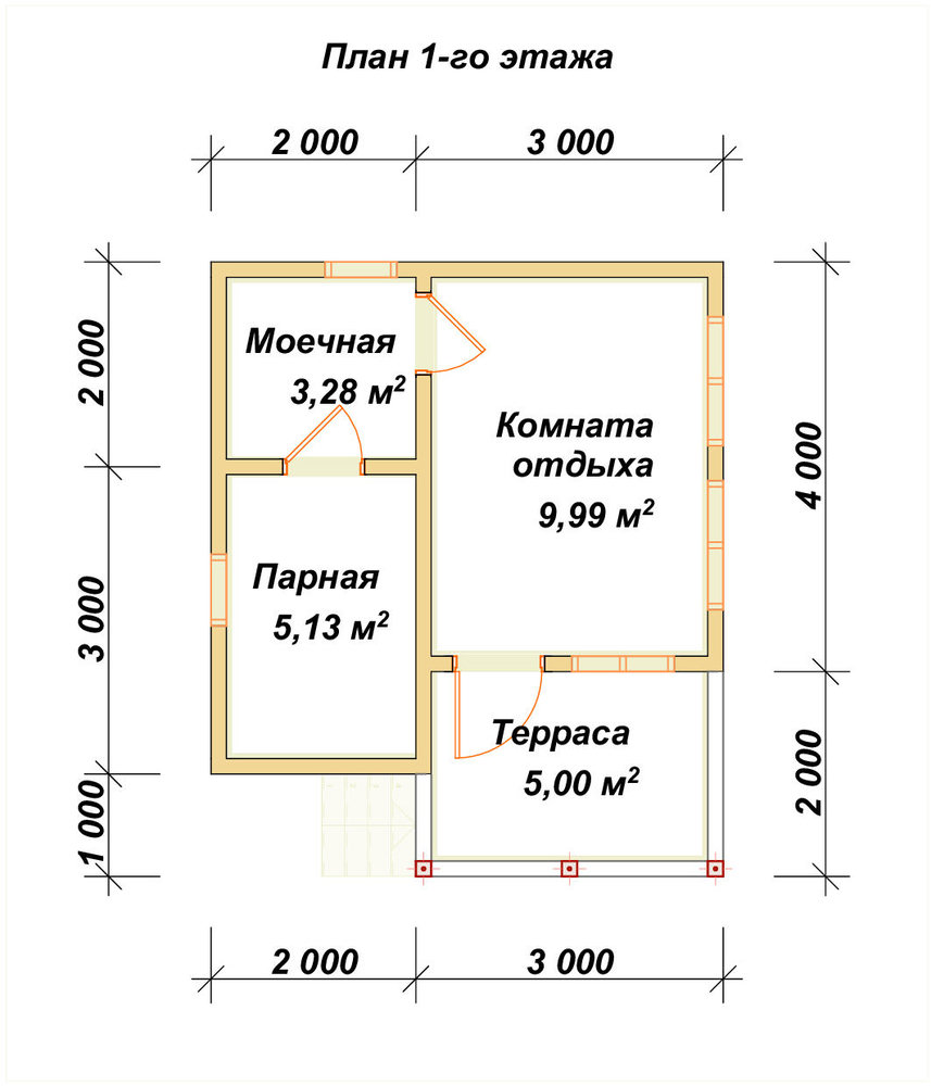 3D Проект ПБ-20 — план 1