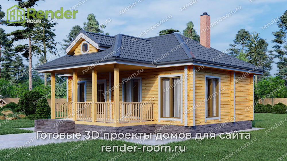 3D Проект ПБ-21 — ракурс 1