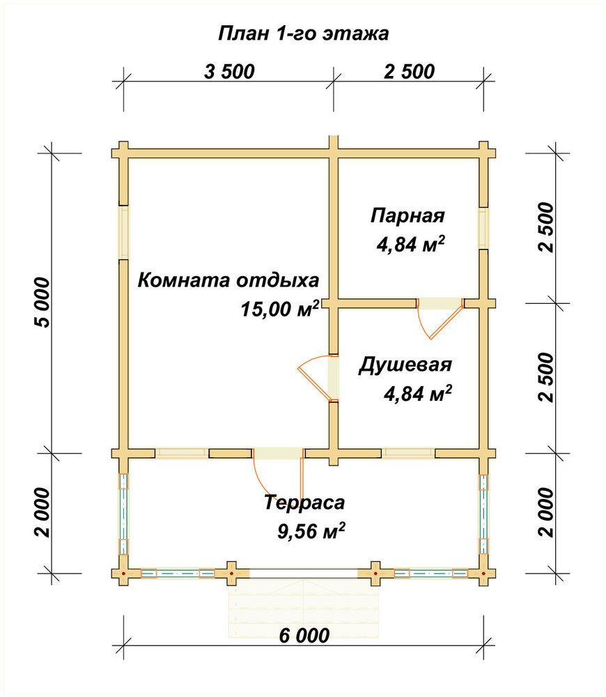 3D Проект ПБ-24 — план 1