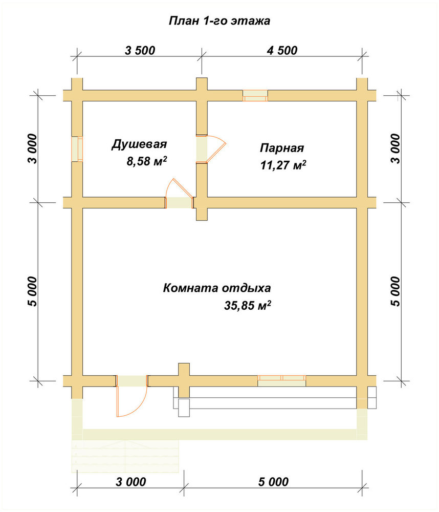 3D Проект ПБ-25 — план 1