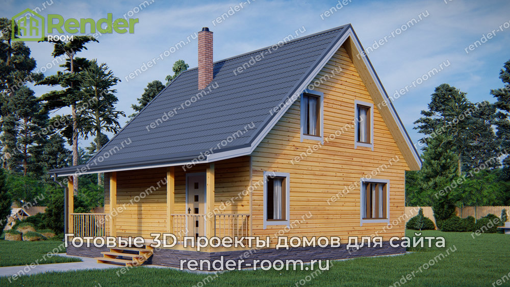 3D Проект ПБ-27 — ракурс 1