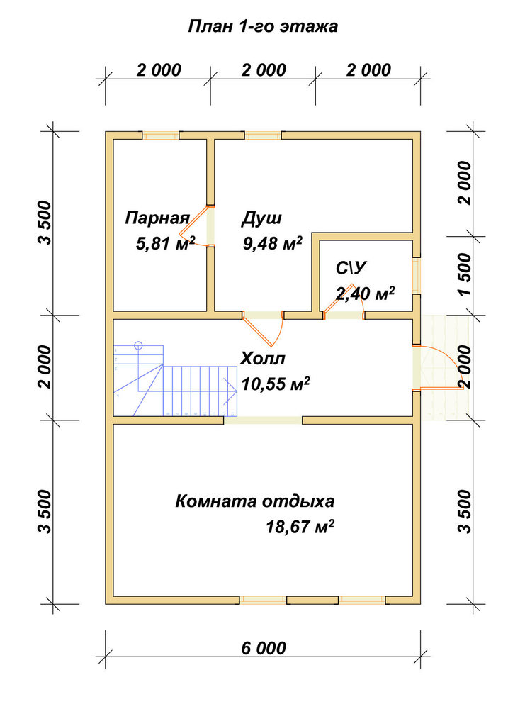3D Проект ПБ-29 — план 1