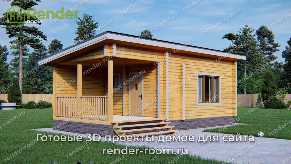 3D Проект ПБ-30 — ракурс 1