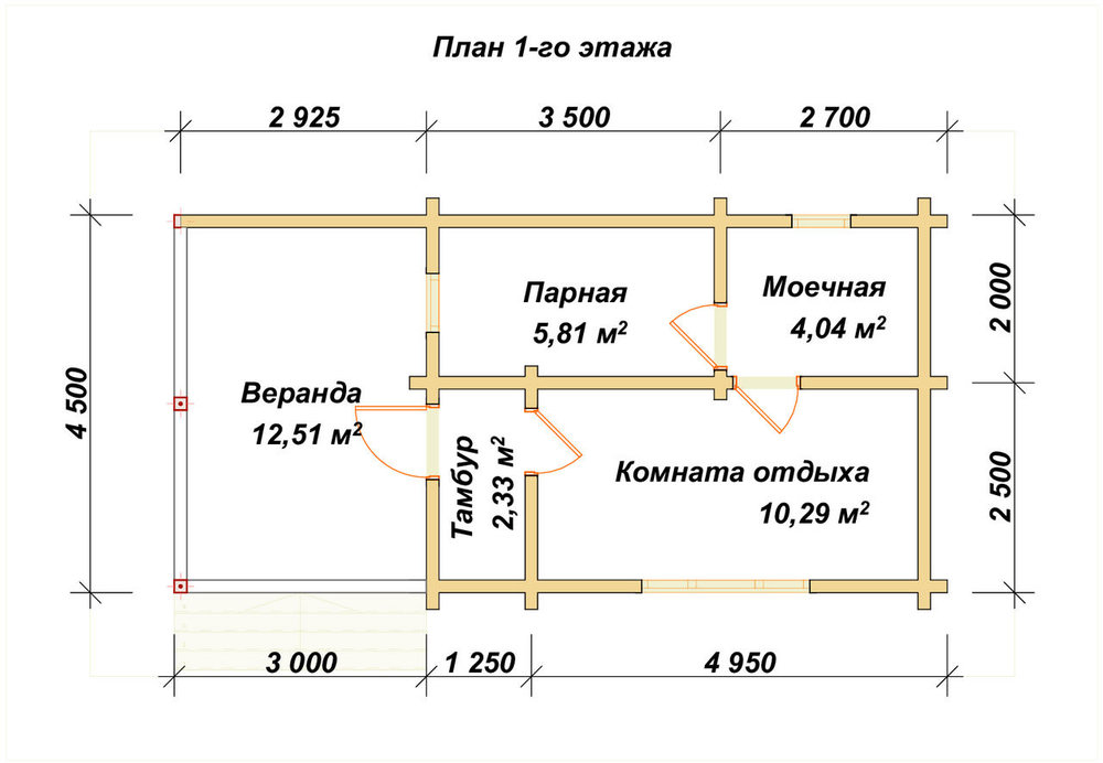 3D Проект ПБ-30 — план 1