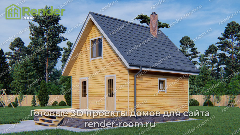 3D Проект ПБ-32 — ракурс 1