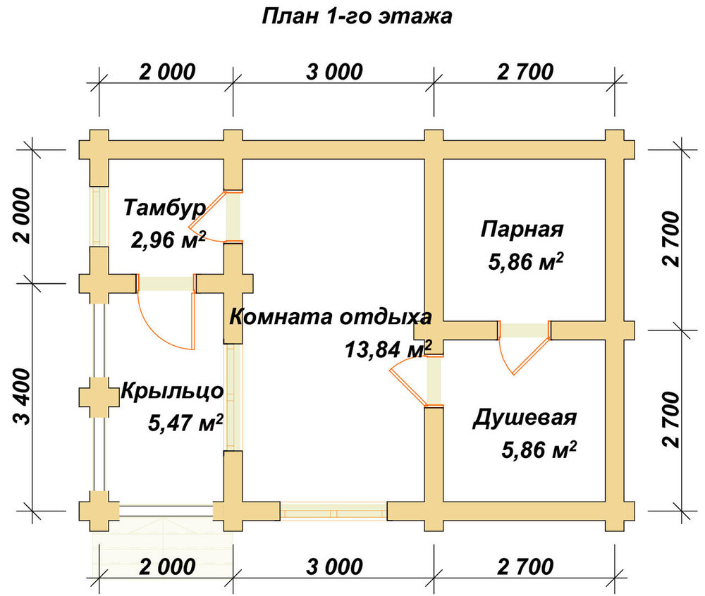 3D Проект ПБ-33 — план 1