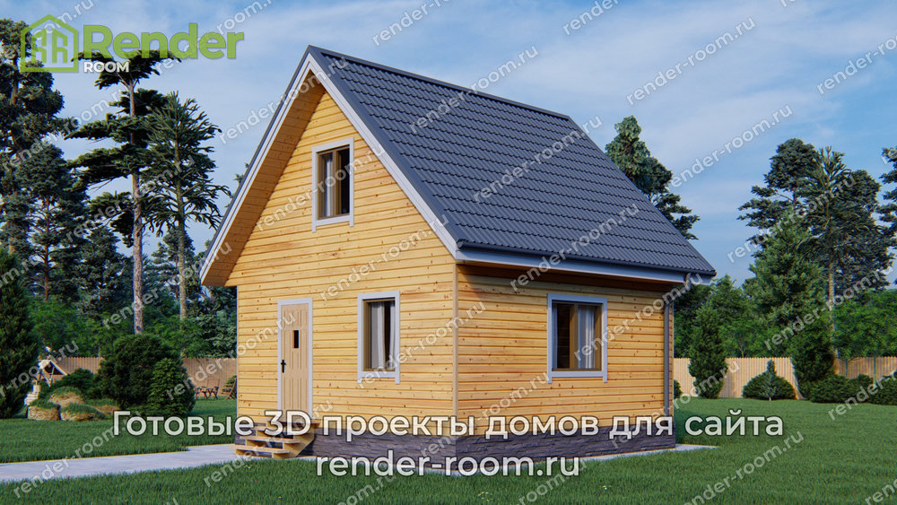 3D Проект ПБ-36 — ракурс 1