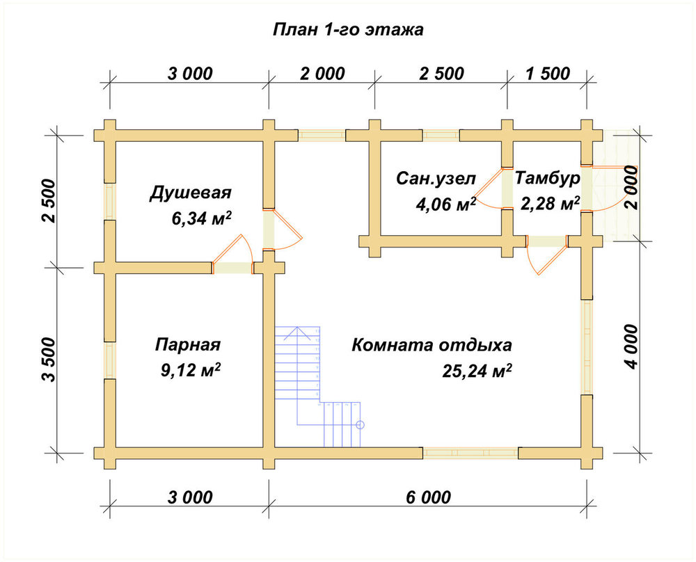 3D Проект ПБ-39 — план 1