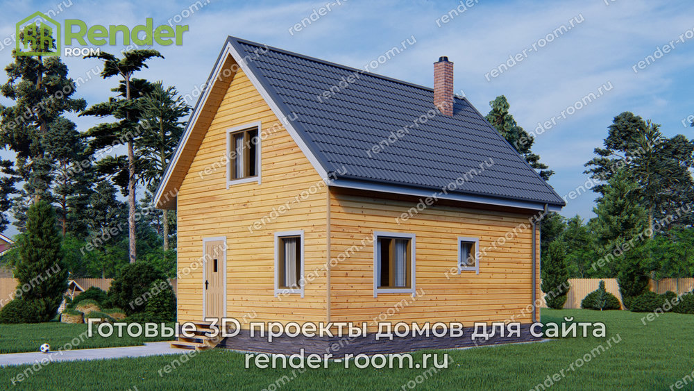 3D Проект ПБ-40 — ракурс 1