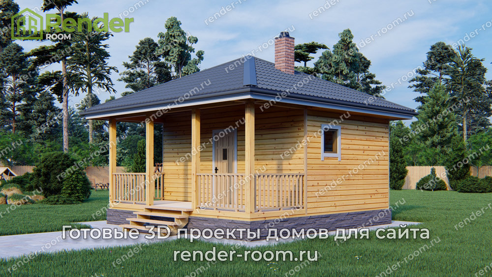 3D Проект ПБ-42 — ракурс 1