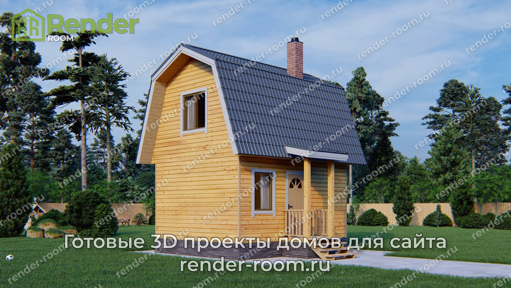 3D Проект ПБ-44 — ракурс 1