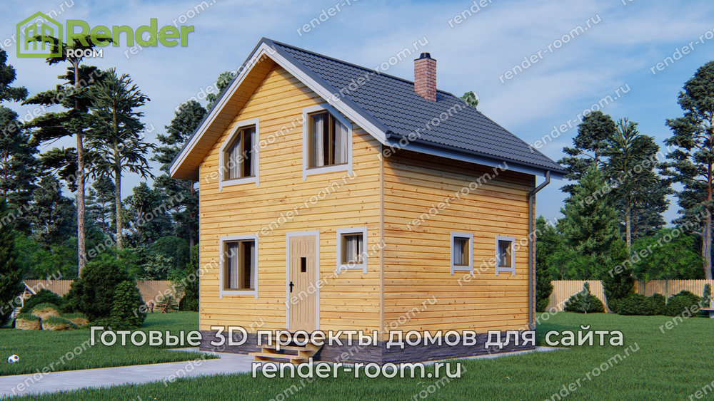 3D Проект ПБ-46 — ракурс 1