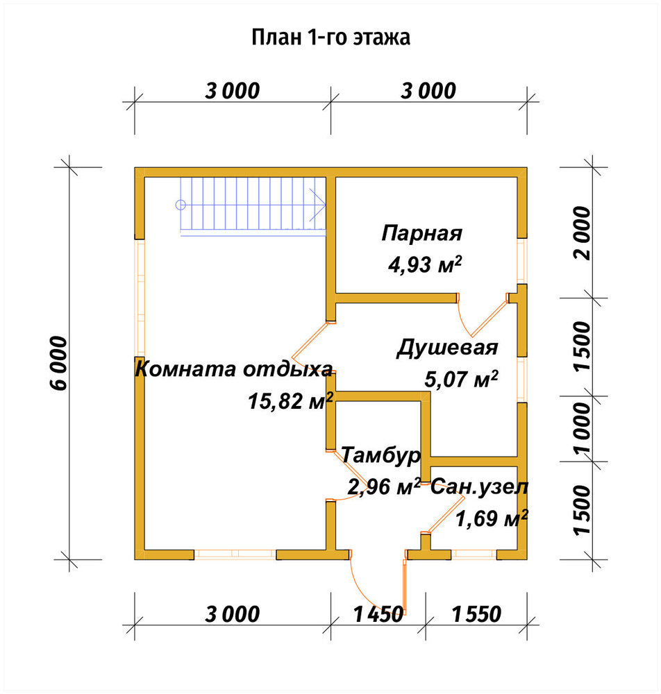 3D Проект ПБ-46 — план 1