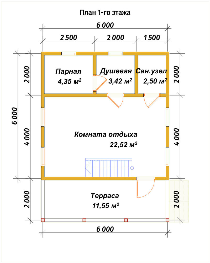 3D Проект ПБ-48 — план 1