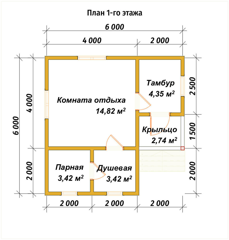 3D Проект ПБ-50 — план 1