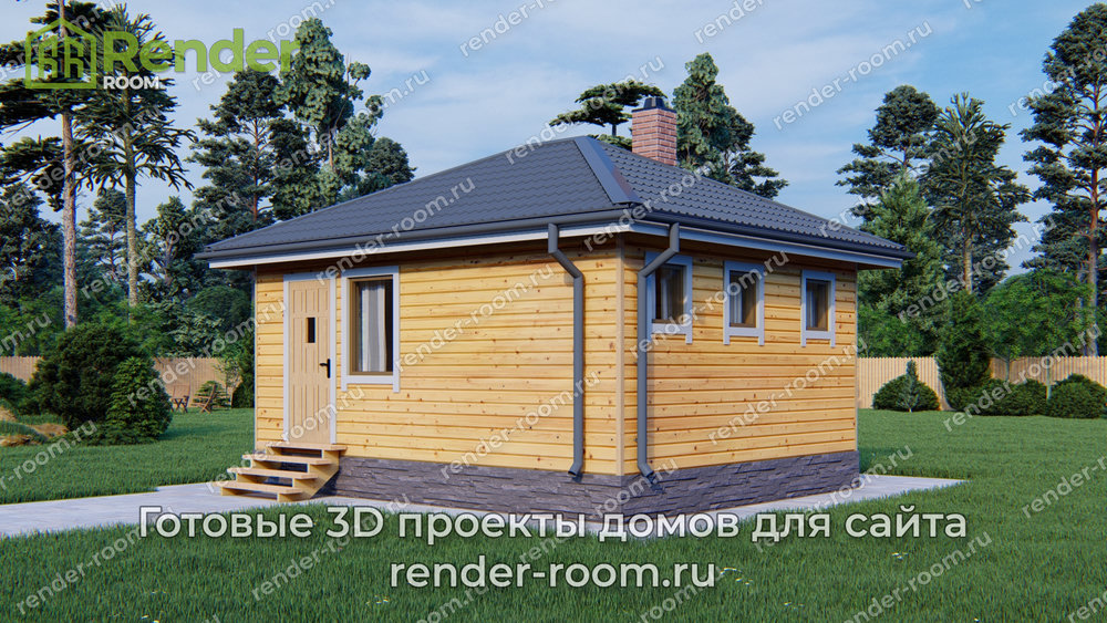 3D Проект ПБ-53 — ракурс 1