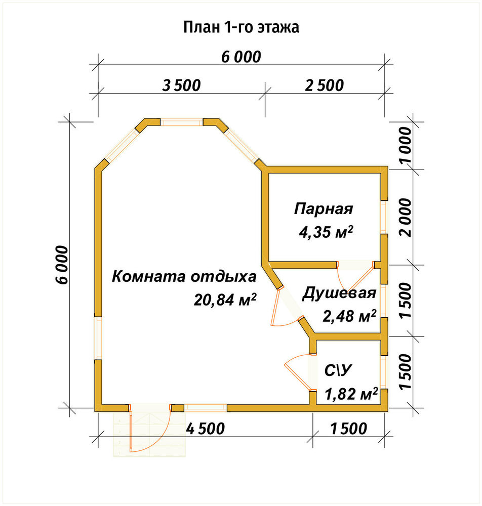 3D Проект ПБ-53 — план 1