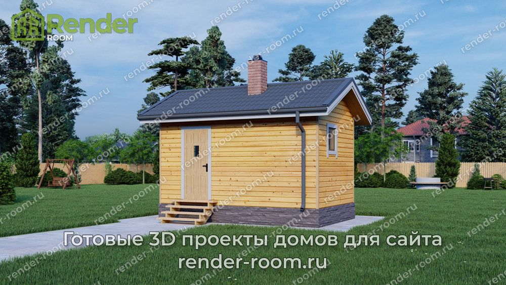 3D Проект ПБ-56 — ракурс 1