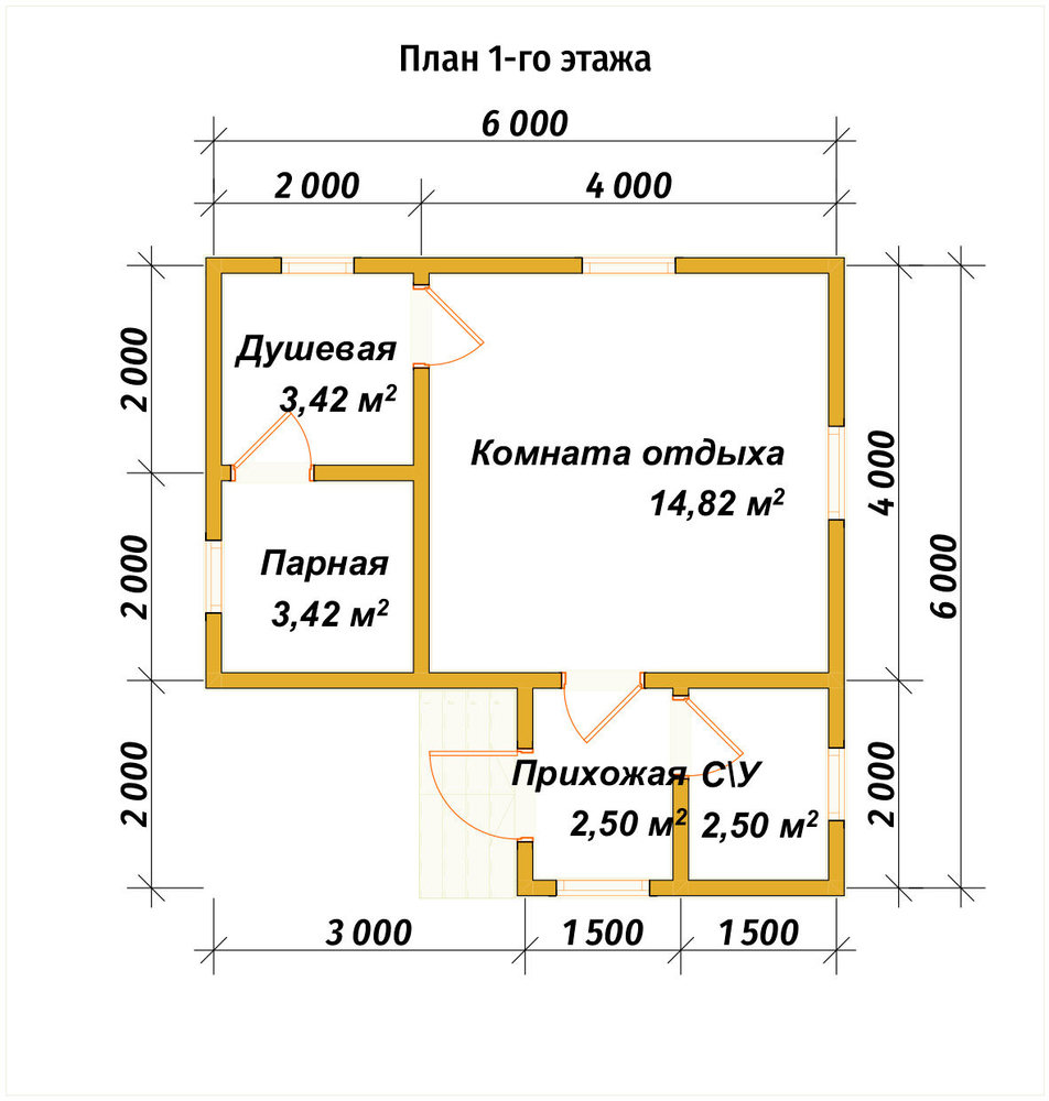 3D Проект ПБ-59 — план 1