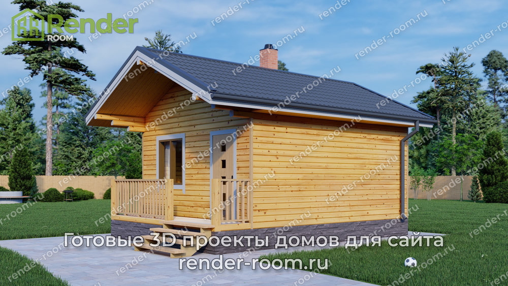 3D Проект ПБ-6 — ракурс 1