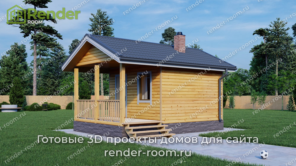 3D Проект ПБ-60 — ракурс 1