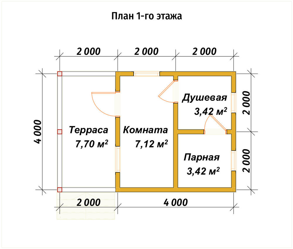 3D Проект ПБ-60 — план 1