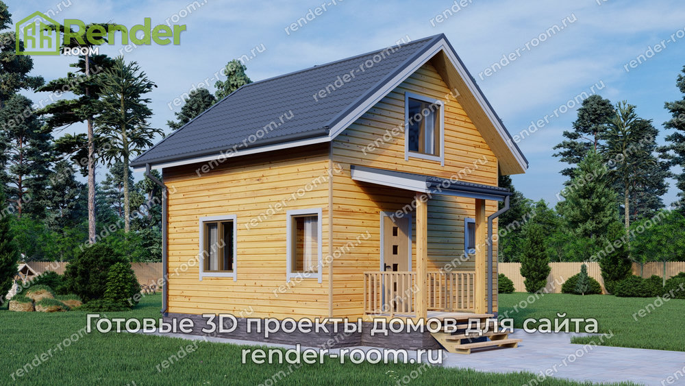 3D Проект ПБ-64 — ракурс 1