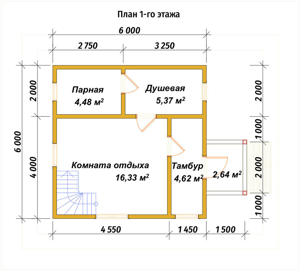 3D Проект ПБ-64 — план 1