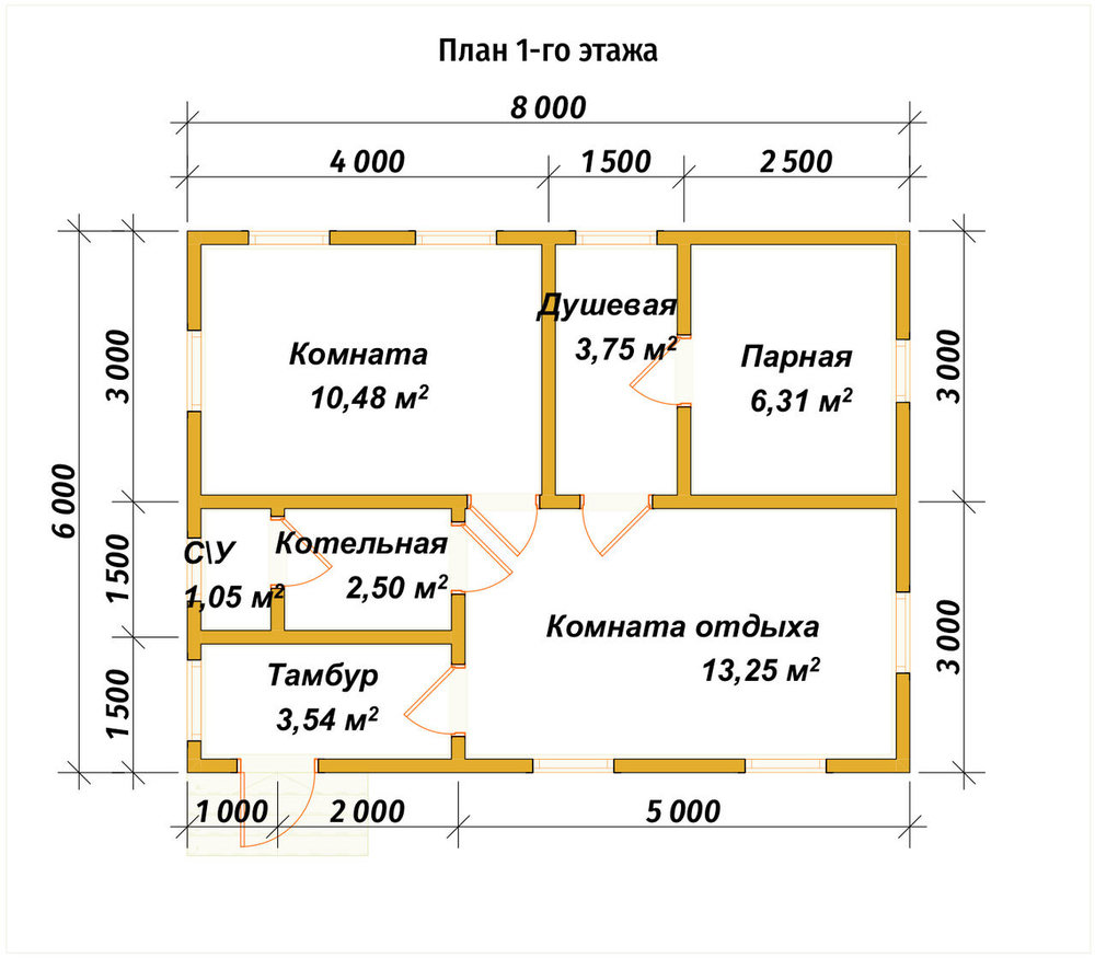 3D Проект ПБ-65 — план 1