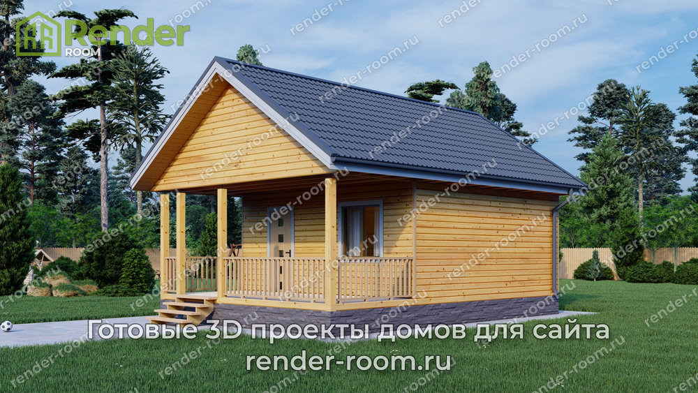 3D Проект ПБ-68 — ракурс 1