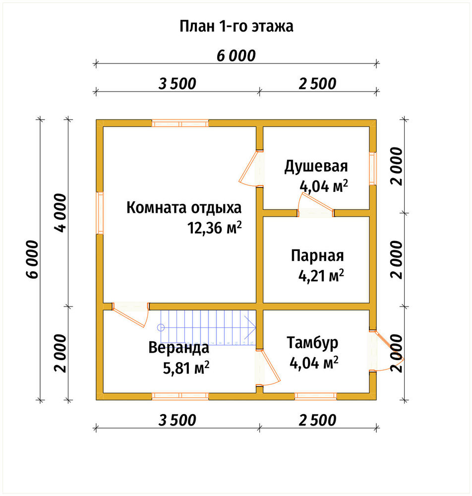 3D Проект ПБ-72 — план 1