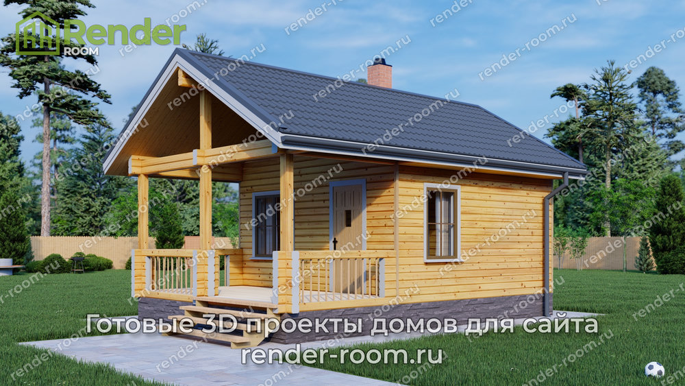 3D Проект ПБ-9 — ракурс 1