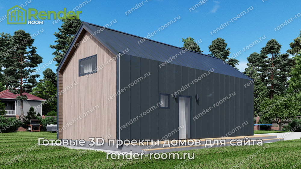 3D Проект БАРН-10 — миниатюра 3