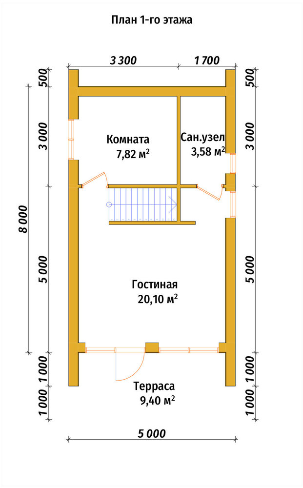3D Проект БАРН-4 — план 1