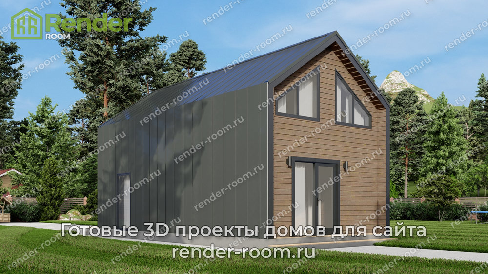 3D Проект БАРН-6 — ракурс 1