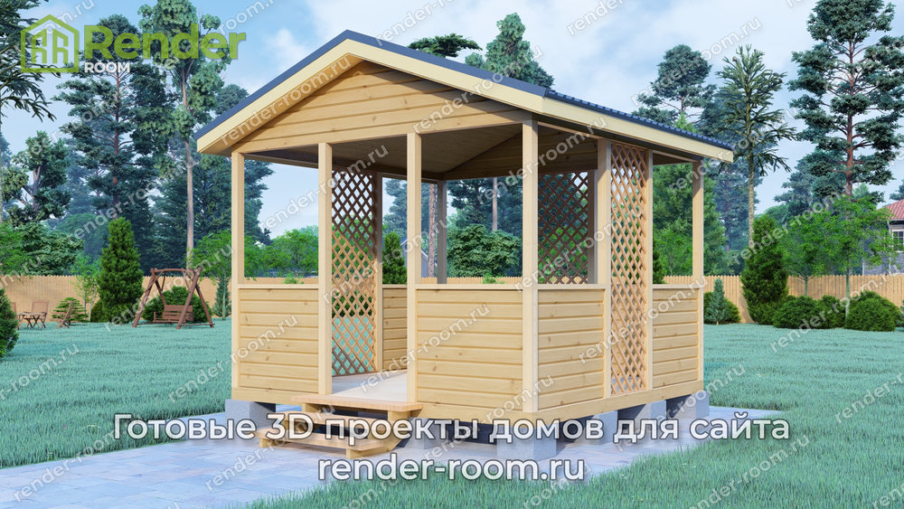 3D Проект БЕС-1 — ракурс 1