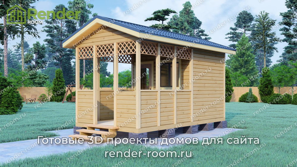 3D Проект БЕС-2 — ракурс 1