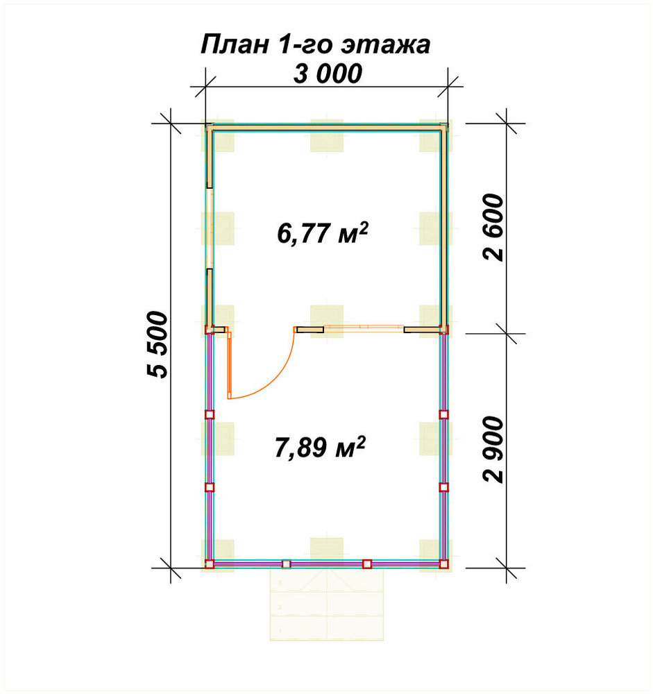 3D Проект БЕС-2 — план 1