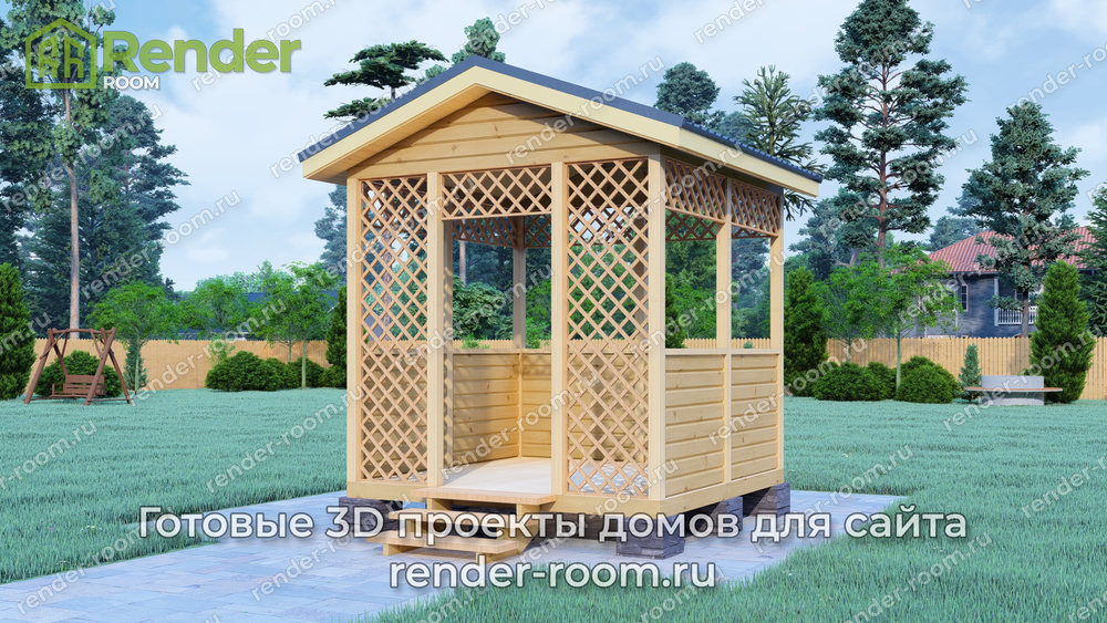 3D Проект БЕС-3 — ракурс 1