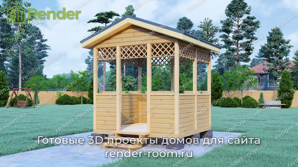 3D Проект БЕС-4 — ракурс 1