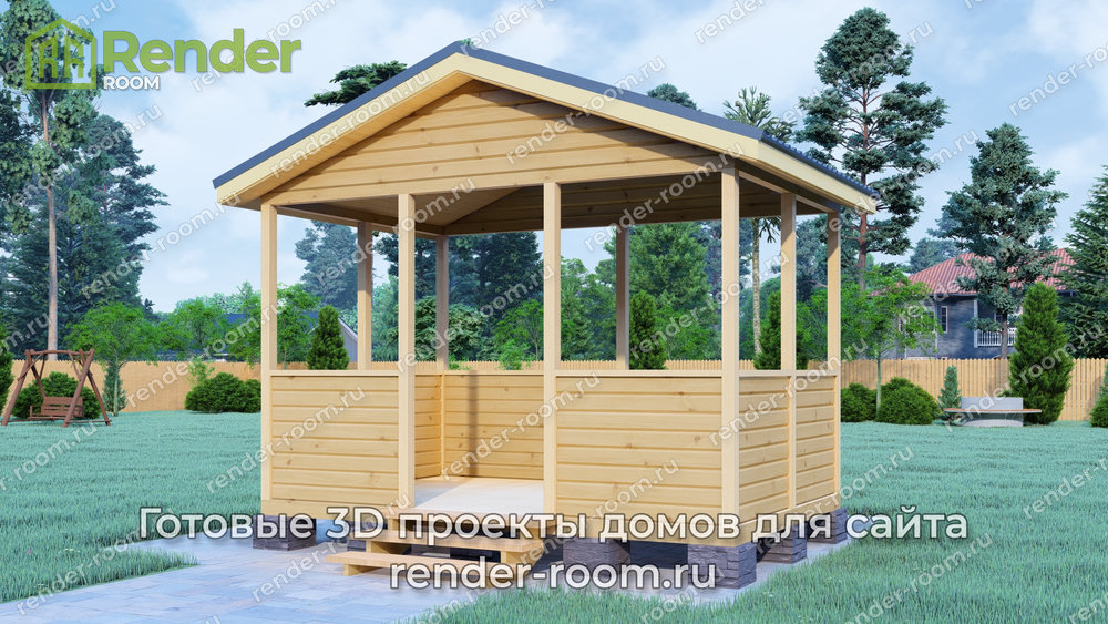 3D Проект БЕС-5 — ракурс 1