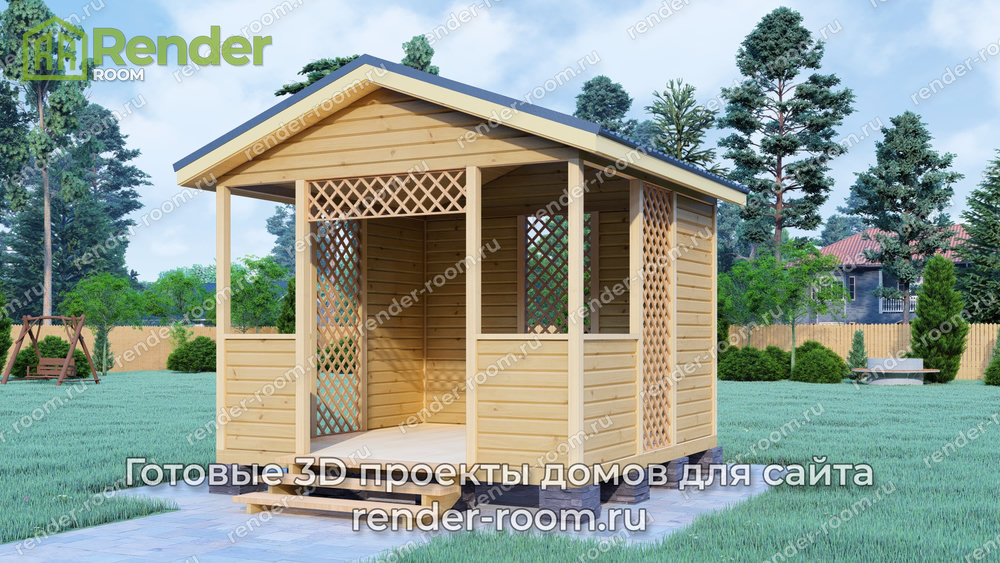 3D Проект БЕС-6 — ракурс 1