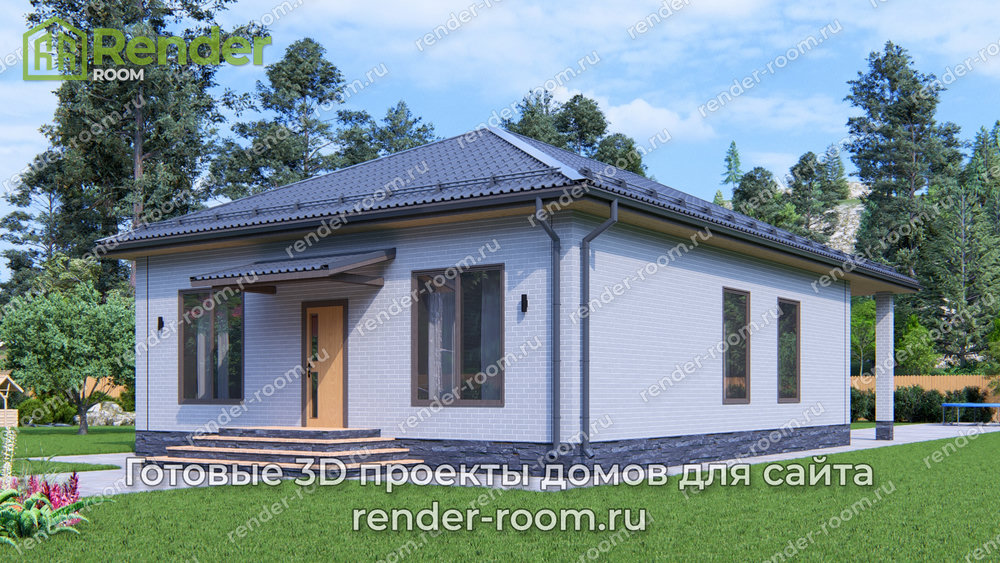 3D Проект БР-11 — ракурс 1